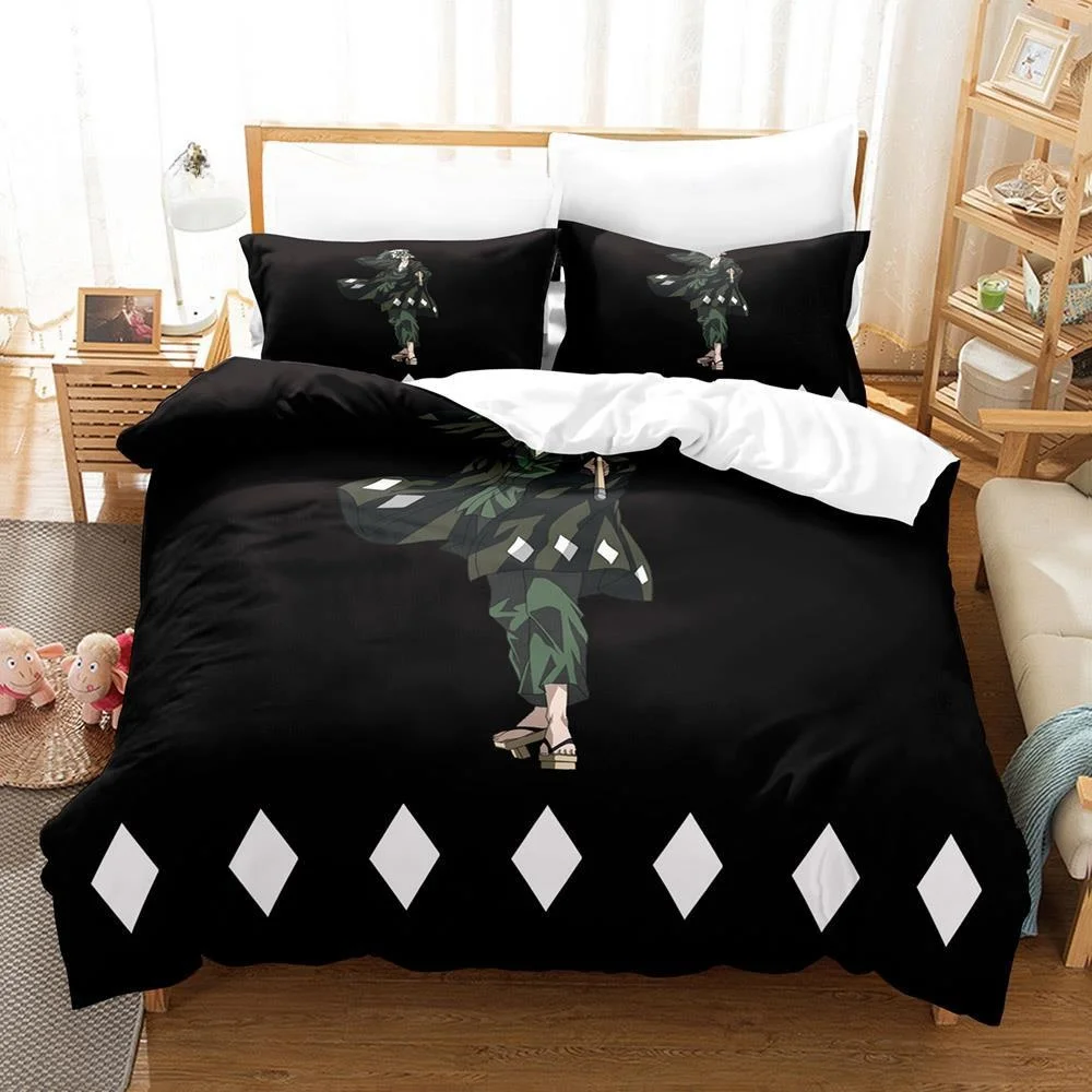 New 3D Print Anime Bed Sheet Set Bleach Bedding Set Single Twin Full Queen King Size Bed Set Adult Kid Bedroom Duvet cover Sets