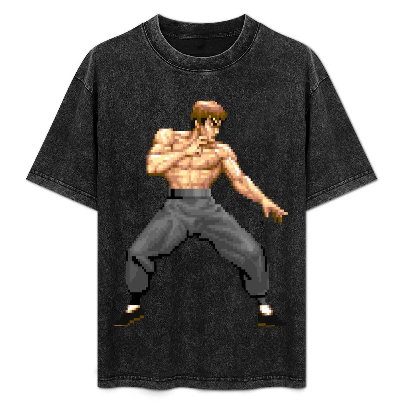 

Fei Long Stance SSF2 T-Shirt Modern Style Print T-Shirt