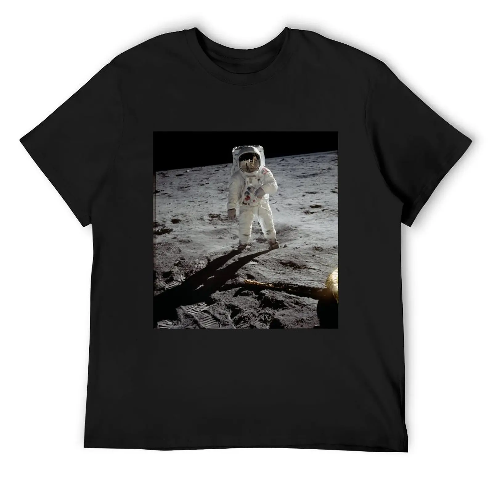 

Vintage Iconic Man on the Moon Apollo 11 T-Shirt summer clothes rapper graphic tees animal prinfor boys Men's t shirts