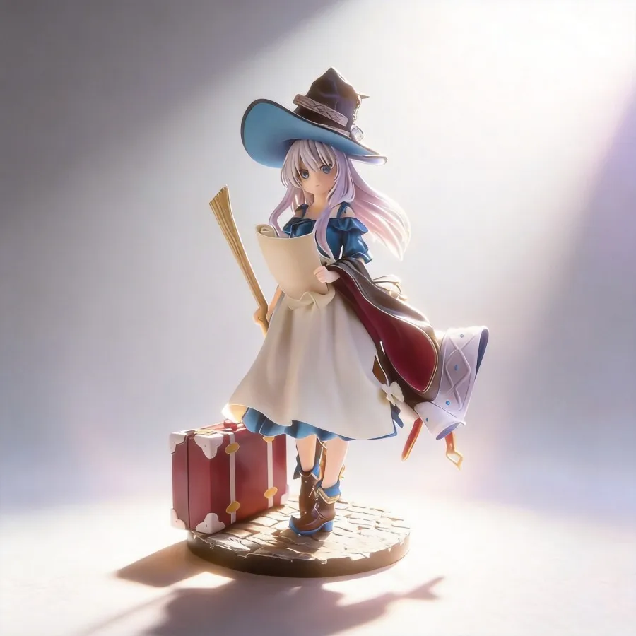 

Anime Majo no Tabitabi Elaina Figure 25CM Collectible Model Desktop Decoration Gift for Fans