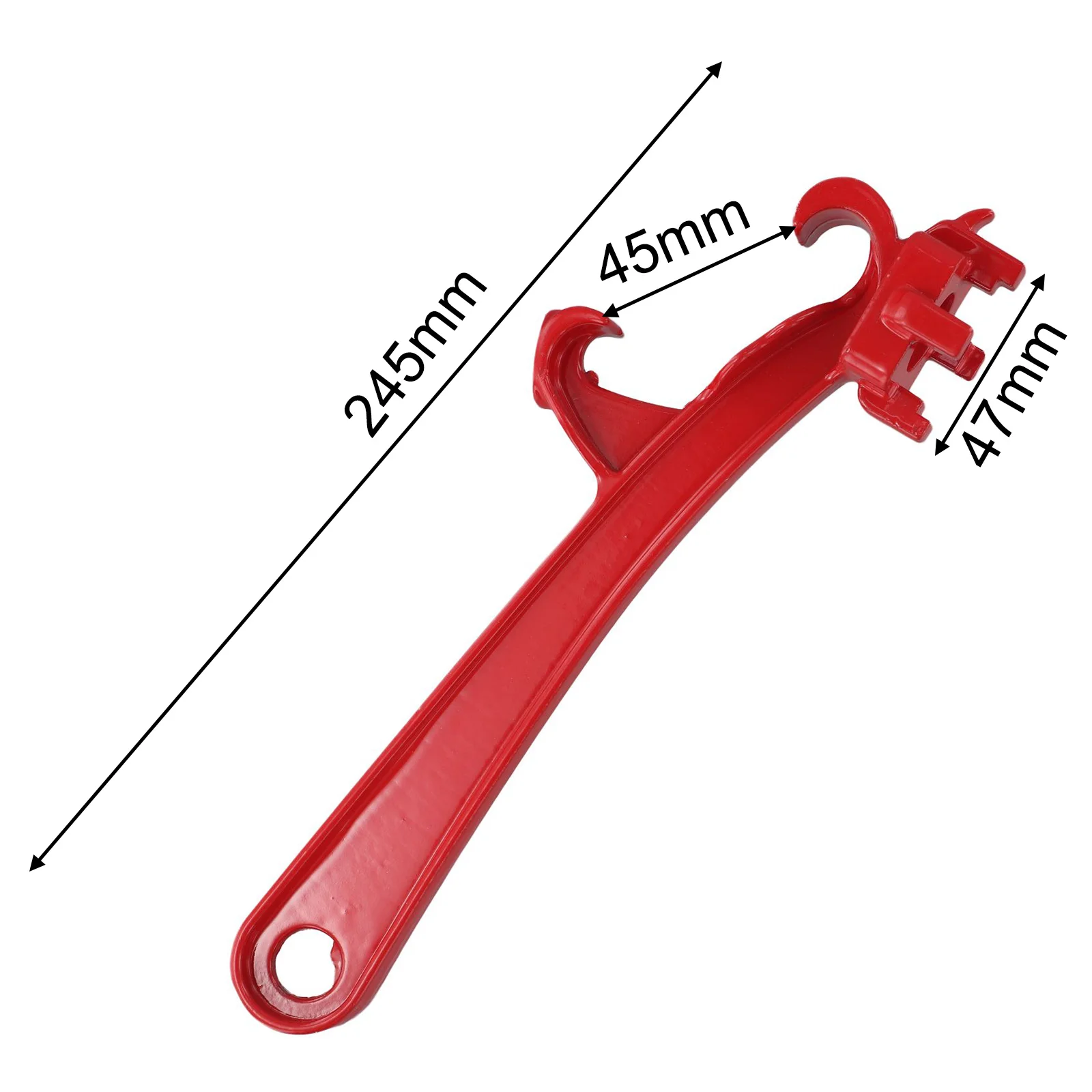Aluminum 3 in 1 Bung Wrench for Opening For 5 Gallon Buckets For 5For 5 Gallon Drums and Small Sealed Cans Aluminum