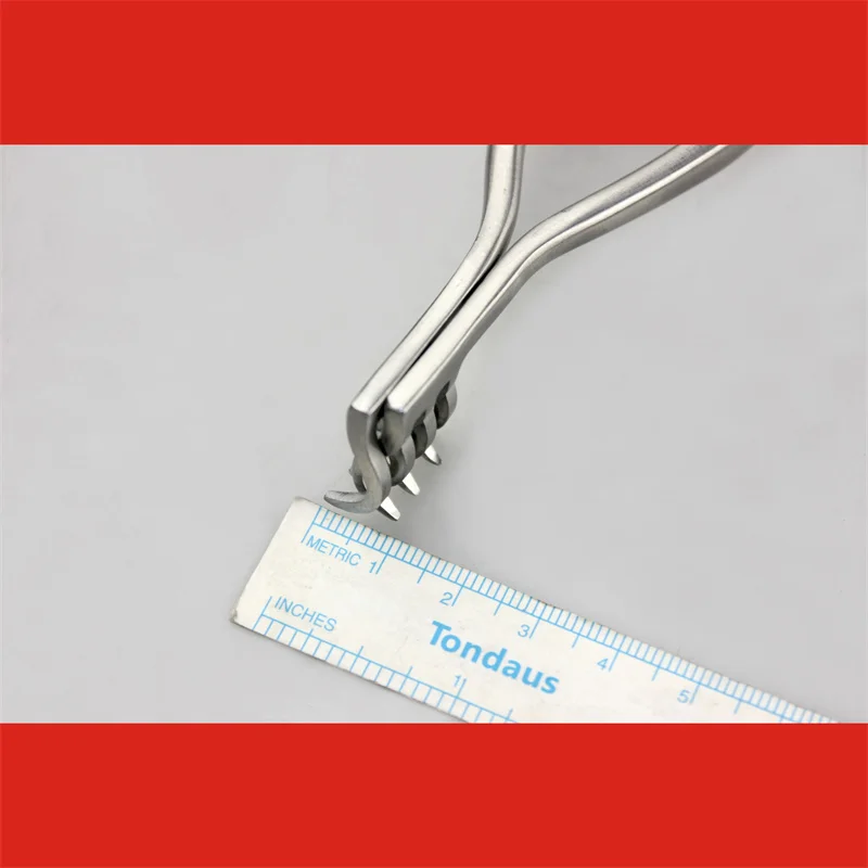 

Jinzhong медицинский фиксированный ретрактор маслив, щипцы для расширения кожи улитки, череп, инструмент для неврохирургии мозга