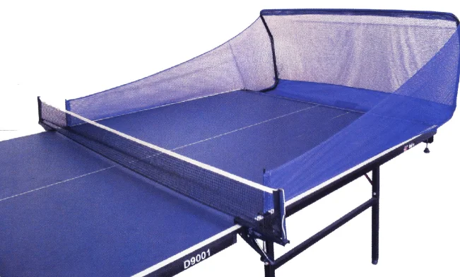 Table Tennis Collector Net Easy Carry Durable Pickup Accessory Blue Ball Storage Net for Club and Home Practice