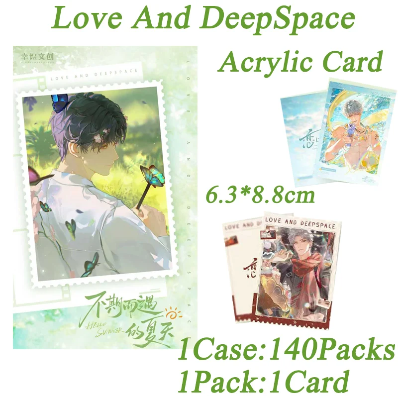 

140Pcs/Newest Love And Deep Space Xing Yu Culture Collection Card Full Set Booster Box Children Toys And Hobbies Gifts