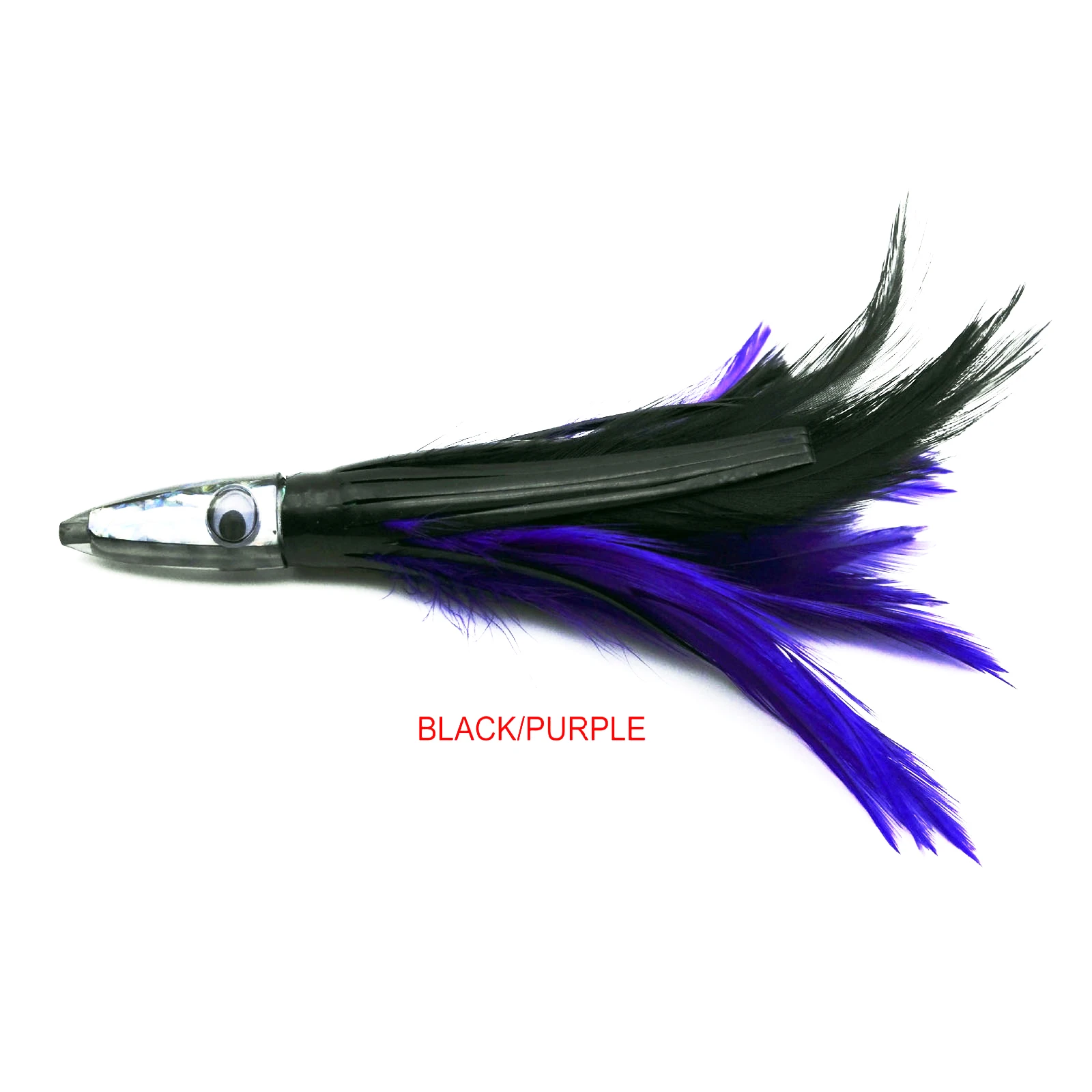 DNDYUJU Squid Skirts Soft Fishing Lure 14cm/32g Night Fishing Lure Octopus Feather Skirt Artificial Acrylic Bait for Tuna Sai