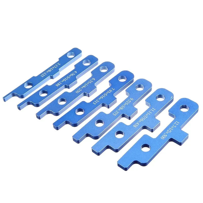 Woodworking Table Saw Height Gauge Measuring Block Setup Blocks Precision Woodworking Tool