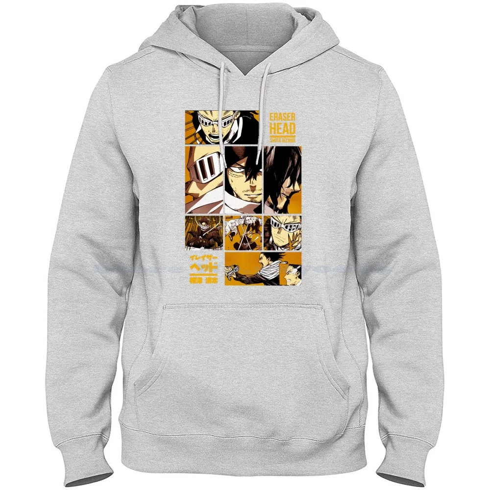 Eraser Head | | | | Manga Panel Design S02-Gold-Anime Lover Design 100% Pure Cotton Hoodie Tshirt Eraser Head Eraserhead Shota