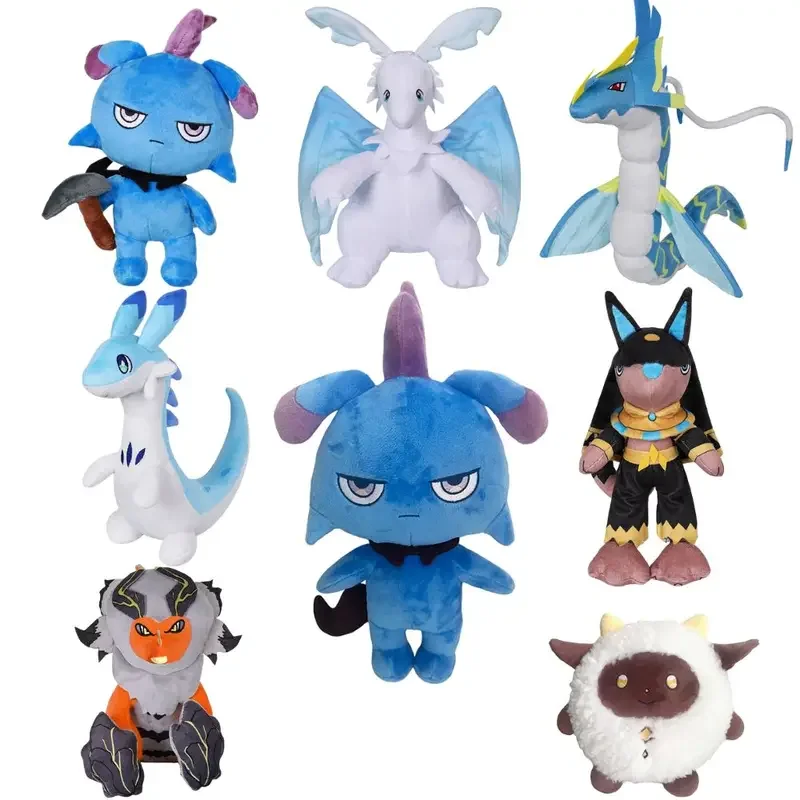 EE01 Pal cos World Lamball Depresso Melpaca Chillet Cosplay قطيفة ناعمة Pallworld بلوشي محشوة دمى Depresso دمية التميمة & 0Ww