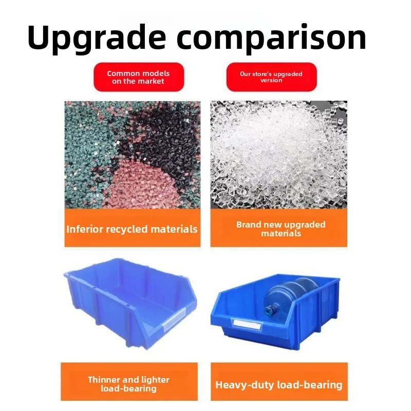 Shelf Oblique Parts Box Classification Plastic Combination Tool Storage Box