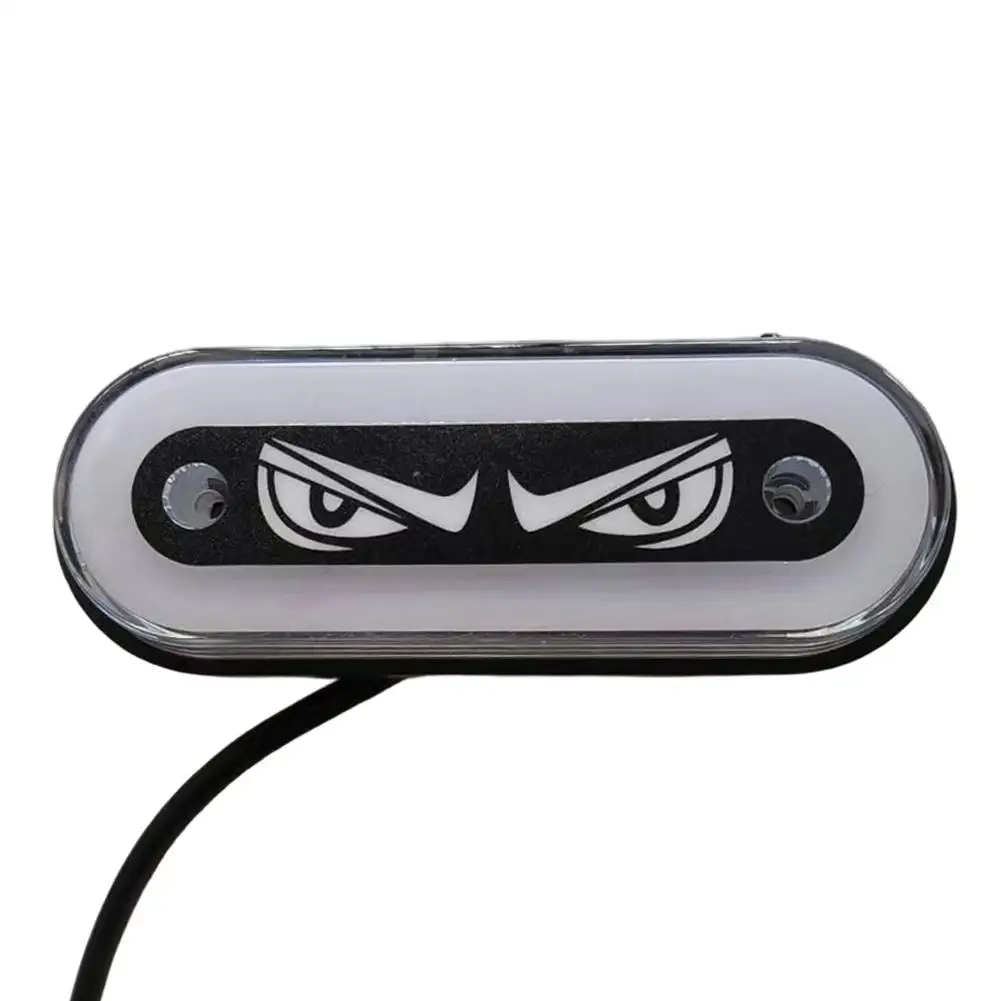 

1 шт. 12 В/24 В светодиодный боковой габаритный фонарь для грузовика, мотоциклетные глаза, задний фонарь, светодиодный мигающий сигнальный фонарь для автомобиля, грузовика, аксессуары