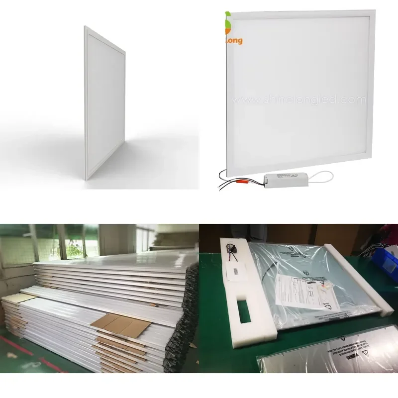 for ShineLong Slim CCT Adjustable Light Emitting Diode Ceiling Light with 2.4g Remote Control 60x60 Light Emitting Diode