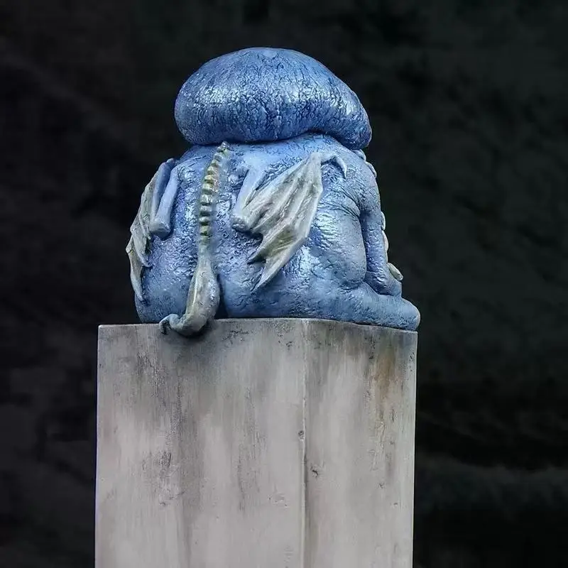 Film Cthulhu Mythos Statue Cthulhu Denker Garage Figur Oktopus Harz Modell Zimmer Schreibtisch Dekoration Ornament Kinder Erwachsene Geschenke Spielzeug