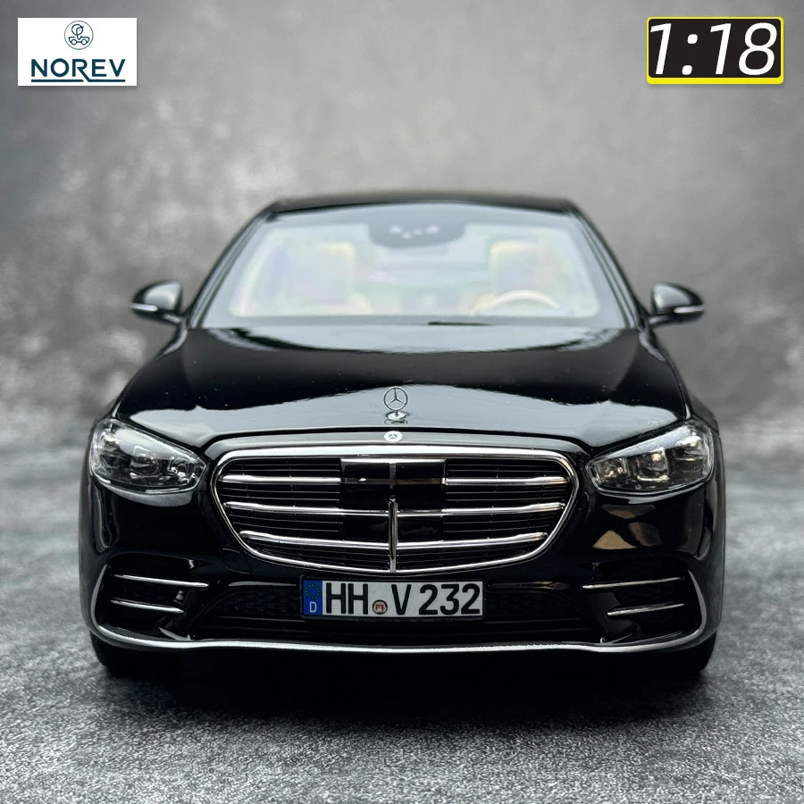NOREV 1:18 2021 FOR Benz S600 S-Class W223 alloy car model luxury car to send boyfriend metal gift