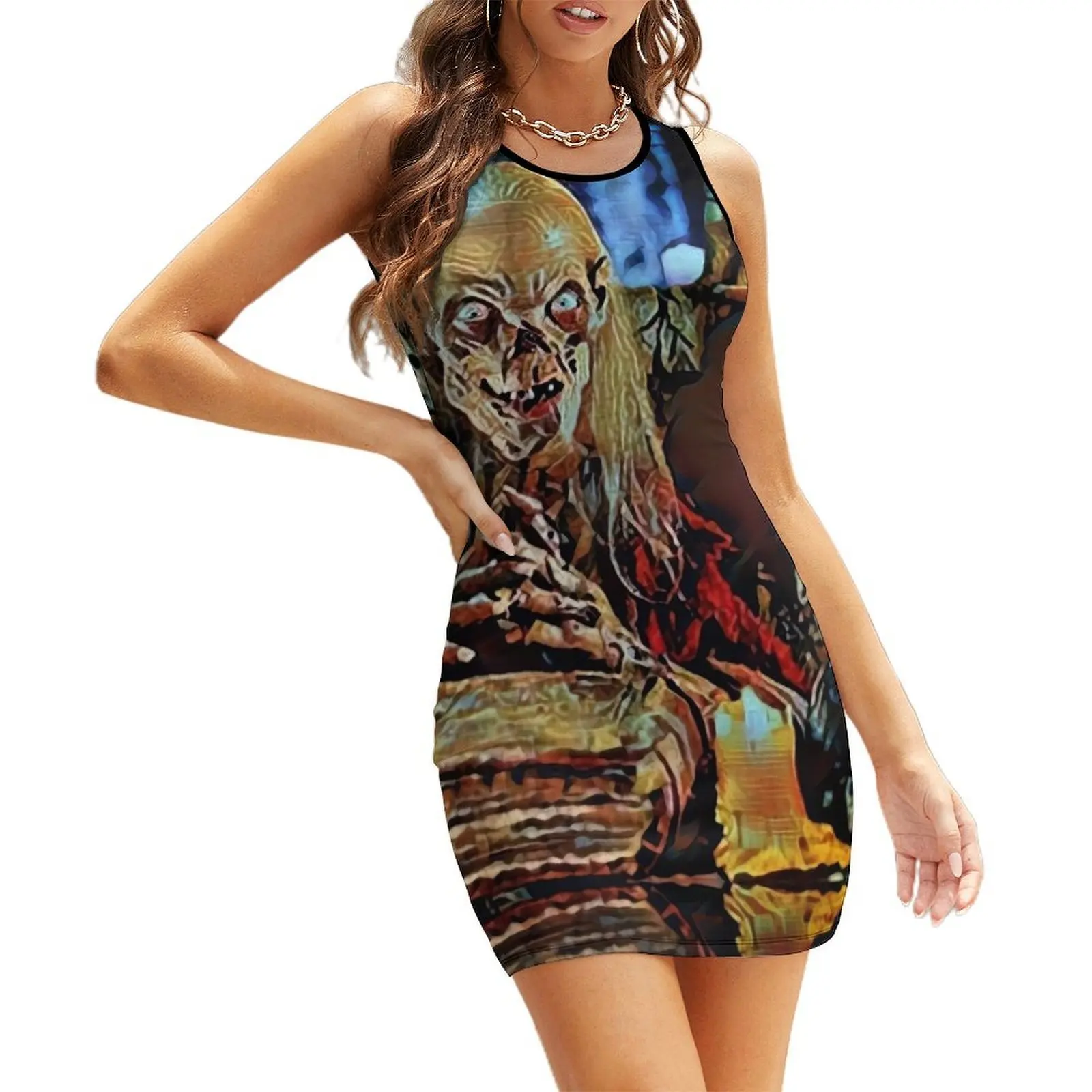 

Tales From The Crypt Sleeveless Sundress women's evening dresses 2025 party dresses woman Dress for pregnant women bandage dress