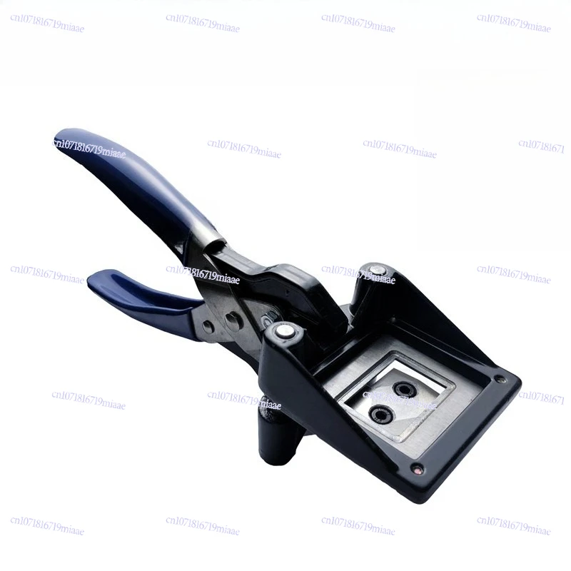 

Photo Punch Keyring Picture Die Cutter Handheld Photography Passport Plier Cutting Tool 35x45mm