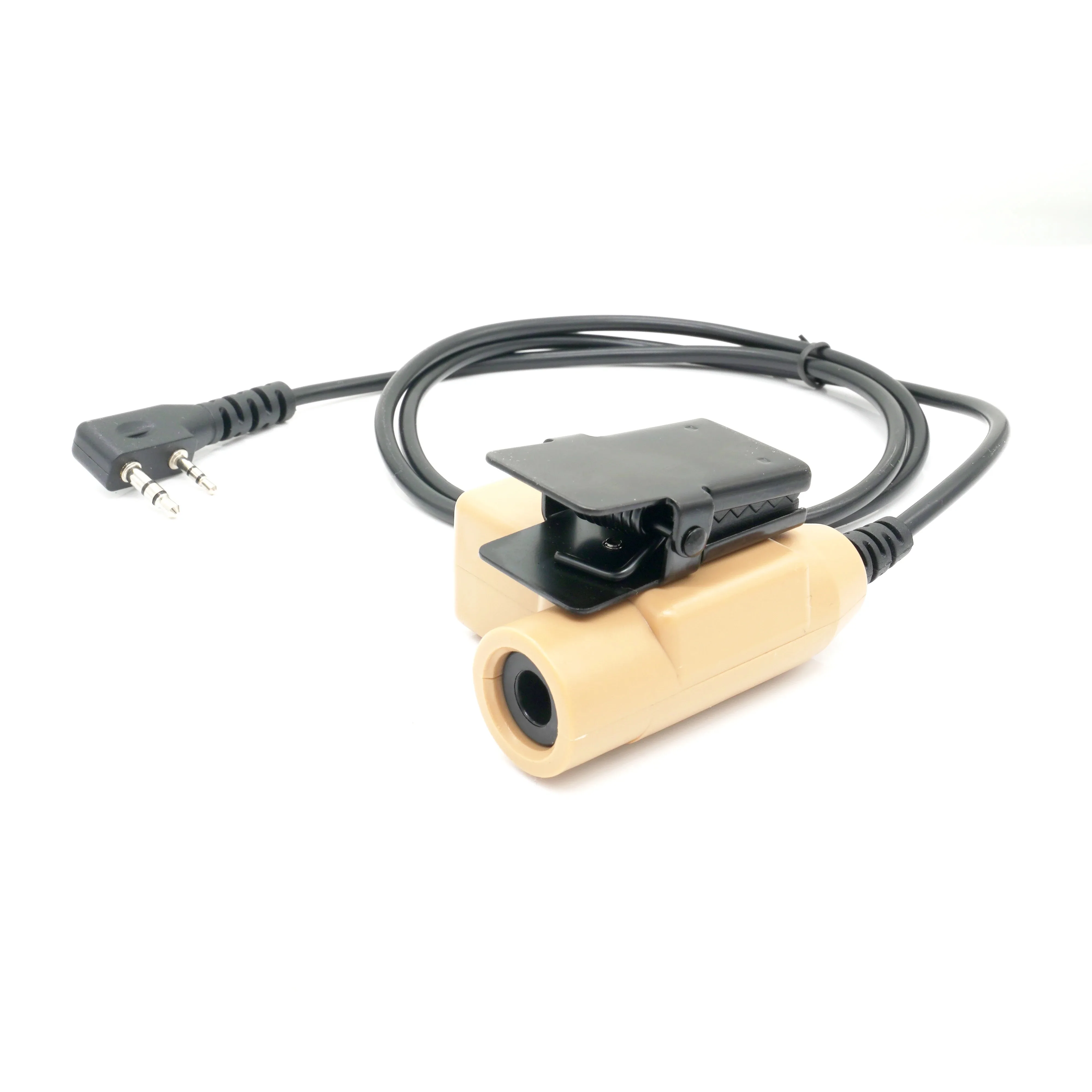 Baofeng K Interface PTT Adapter U94 Interphone Launching Switch Button Assembly Push To Talk Earphone Headphone Adapter