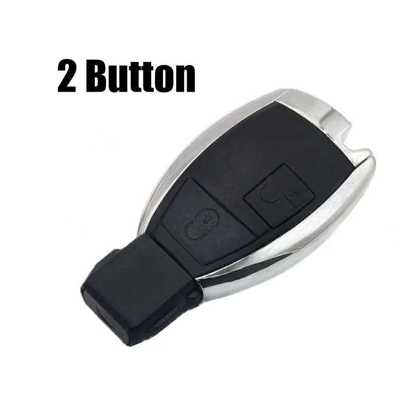 1 Pcs Replacement 2 Button ABS Car Key Shell Cover With Blade For Benz C E G S R CL CLK CLS SL SLK AMG