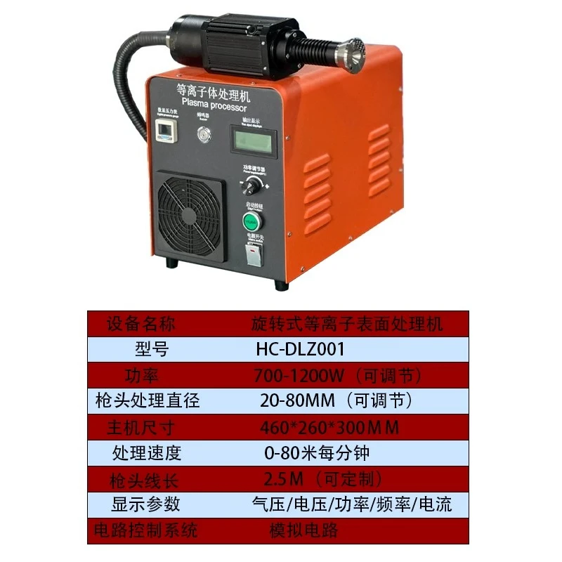 Low Temperature Atmospheric Rotary Surface Cleaning Machine Metal Glass Screen Printing Rubber Film Front Cleaning