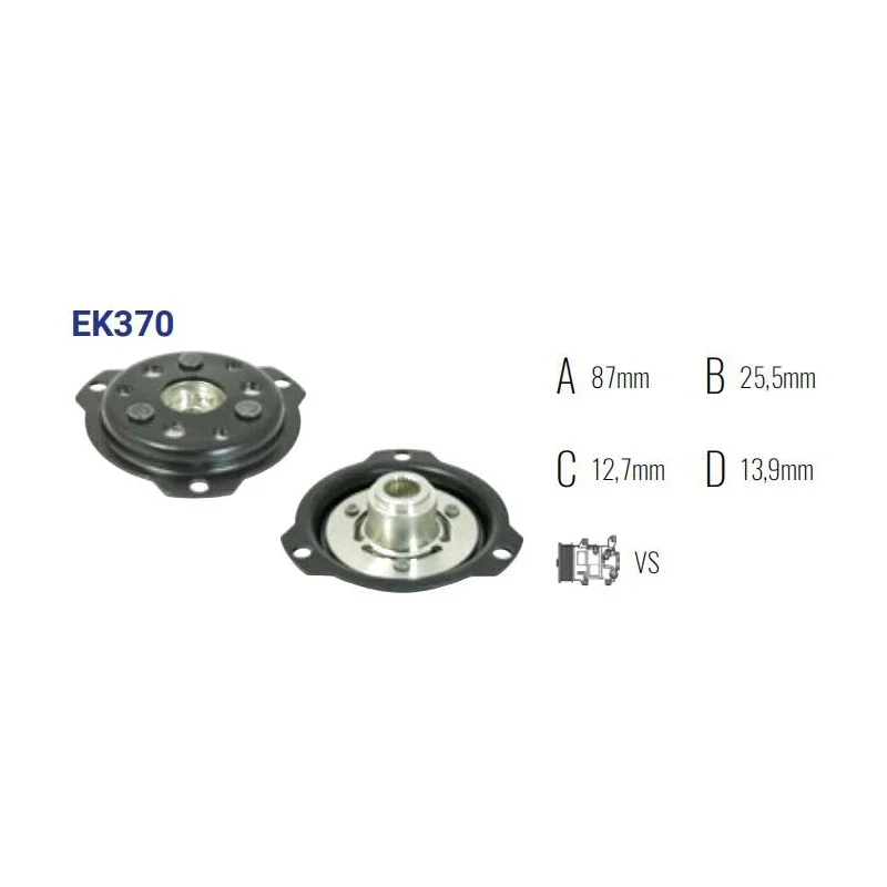 

EK370 auto ac compressor CLUTCH HUB VS for BMW