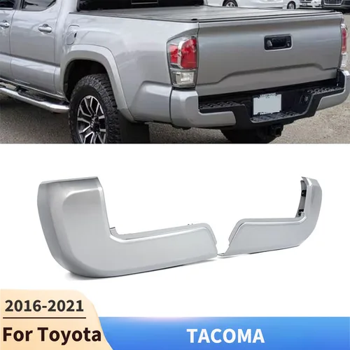 Imagen 1 del producto Cubierta de esquina de parachoques trasero para Toyota TACOMA 2016-2021, difusor, cubierta protectora de maletero trasero, kit de carrocería, accesorios, ajuste Exterior, 2 uds.