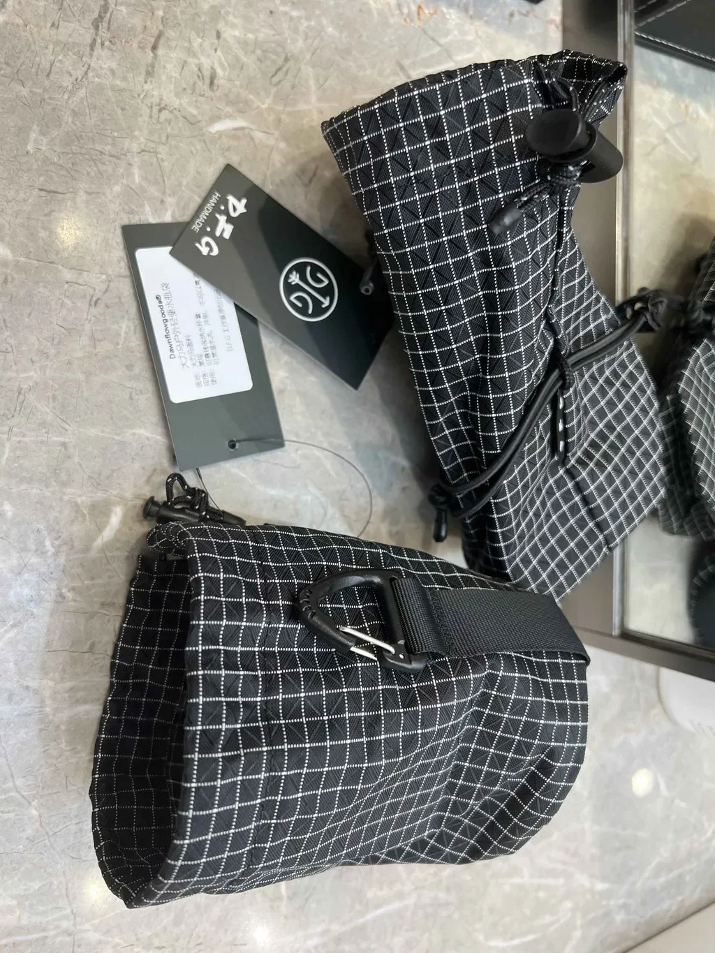 Dyneema-bolsa para botella de agua, bolso de hombro UHMWPE, mochila táctica portátil para acampar al aire libre, soporte para botella de agua DYNEEMA