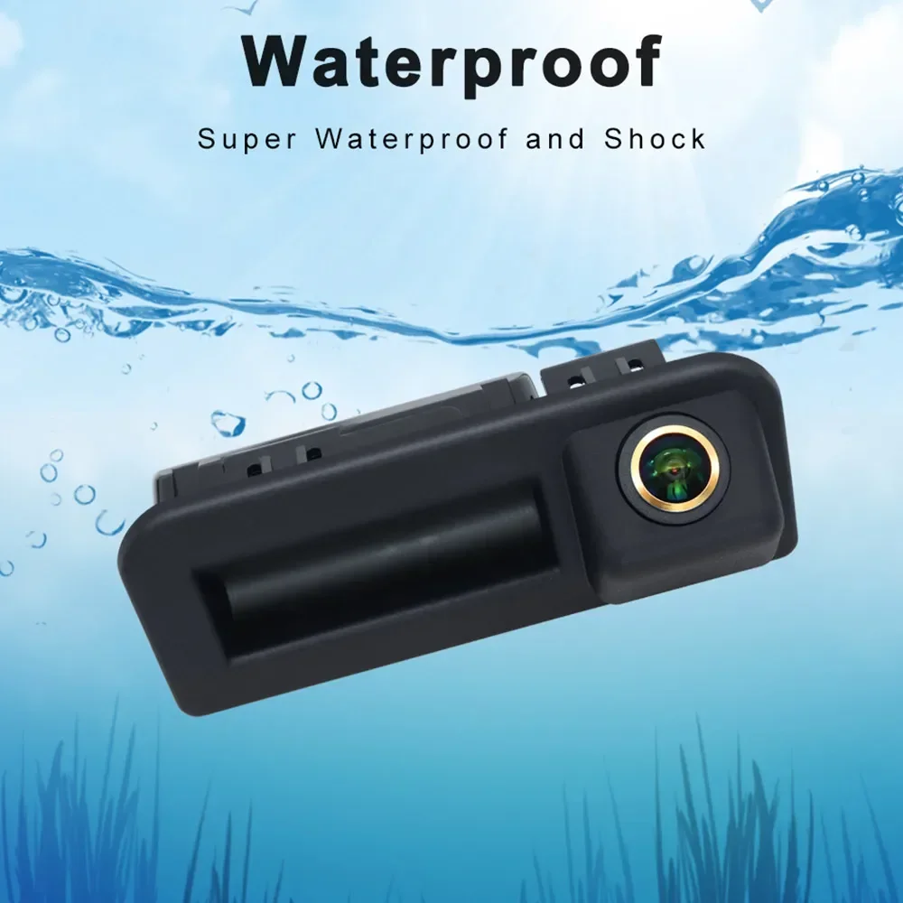 SMARTOUR AHD 720P 1080P CCD CVBS Rear View Camera For vw Polo Sedan/Vento After Facelift From 2017 2018 2019 Car Trunk Handle
