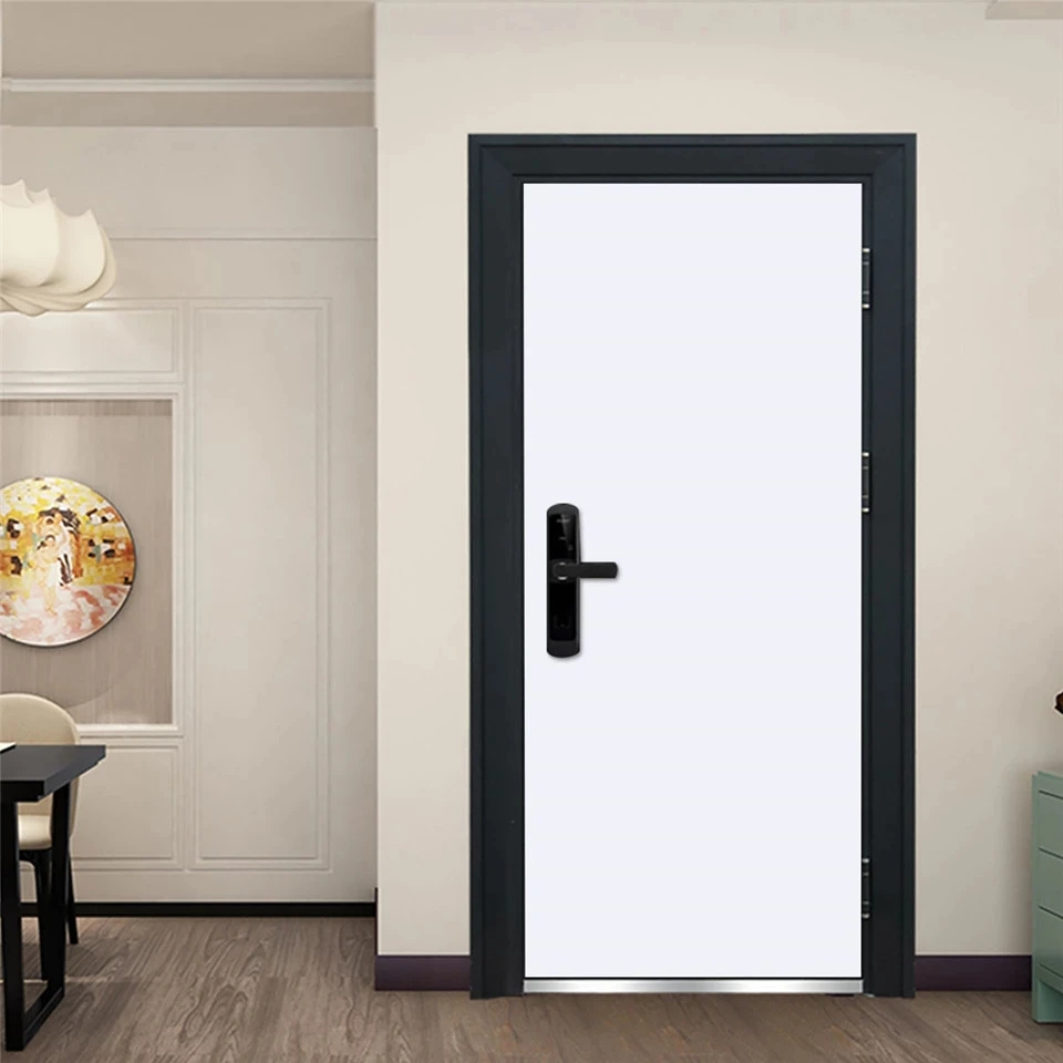 

Pure White Door Stickers Living Room Renovation Classic Doors Waterproof Self-Adhesive Decorative Vinyl for Doors Home Decor