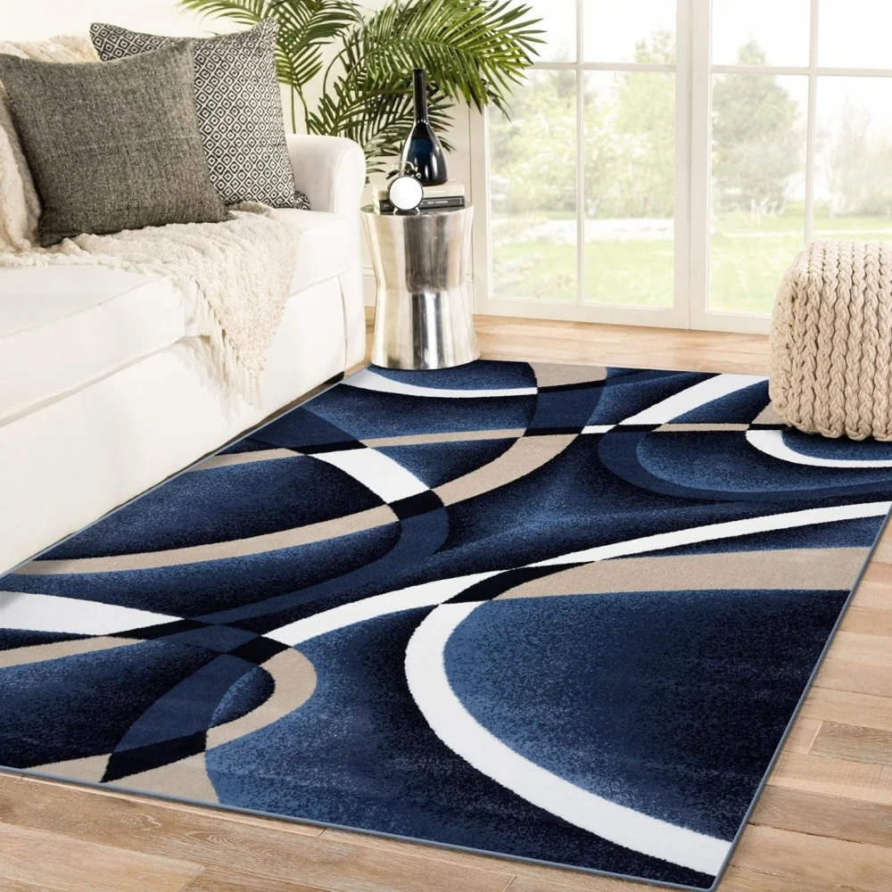 سجادة فيكاما الحديثة ذات التصم - مراجعة Home Office Rug وسعره