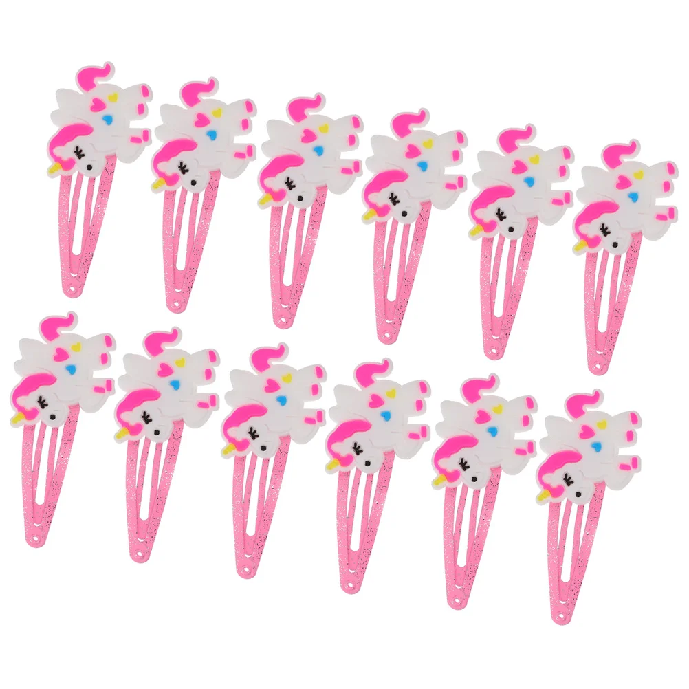 20 Pcs Girl Hair Accessories Girls Hairpin for Lightweight Unicorn Barrette Decorations Toddler Clips Fashion