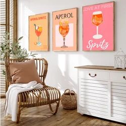 Juice Mojito Aperol Spritz Classic Movie Posters HD Quality Poster Wall Art Painting Study Nordic Home Decor