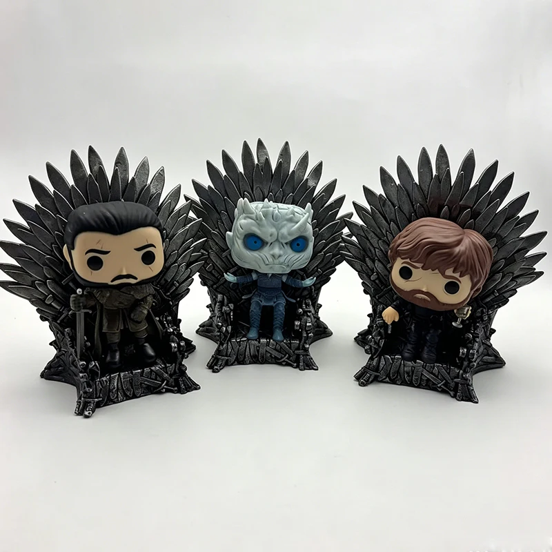Coleção de Figuras de Daenerys Targaryen, Jon Snow, Tyrion Lannister, Rei da Noite, Stag Patronus, Brinquedos de Anime Novos