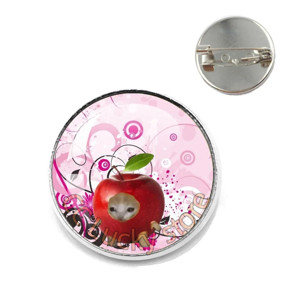 Digital Vector Aesthetic Y2K Aesthetic 20mm/25mmBadges Button Round Creative Pin Brooch Badge Decor Fans Collect Gifts JD005 - view 3