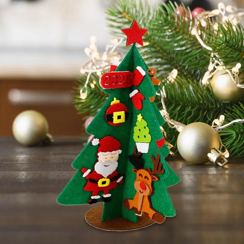 Christmas Trees Craft Kits Funny Christmas Arts And Craft Kit Christmas Craft Ornament Novel Holiday Art Making Craft Children's