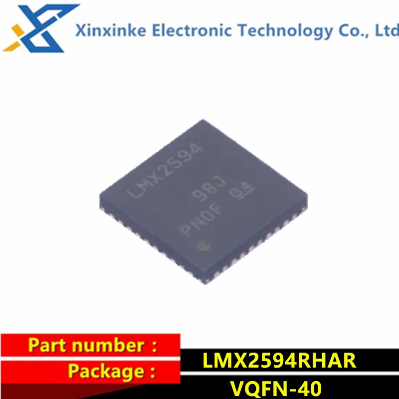 LMX2594RHAT LMX2594RHAR LMX2594 VQFN-40 Phase Locked Loops - PLL 15-GHz Wideband PLLatinum™ RF Synthesizer Synchronization