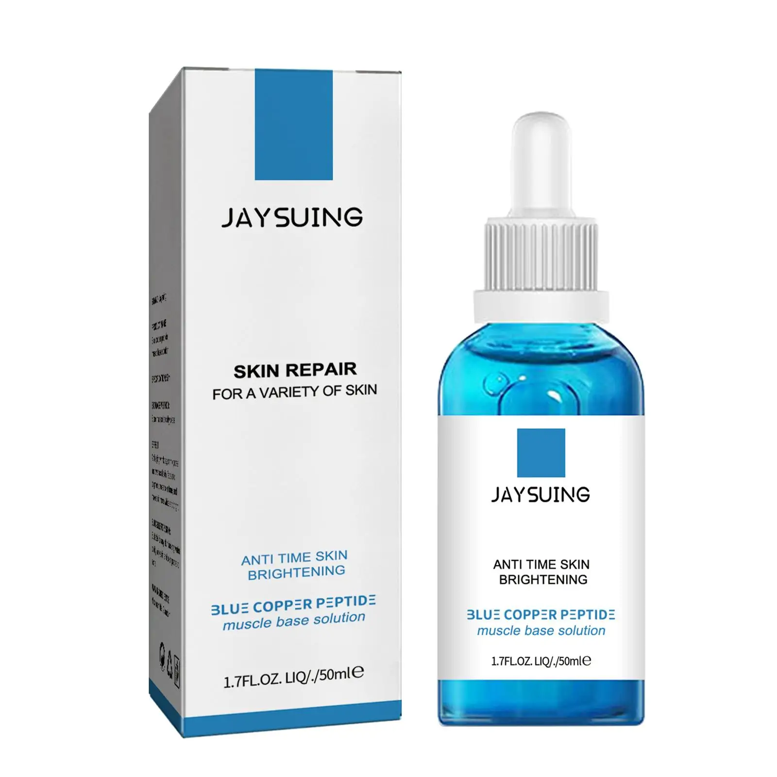 50ml Anti-Aging Face Serum Blue Serum Blue Peptides Peptide Facial Face Tighten Moisturize Essence Essence Repair L9A7