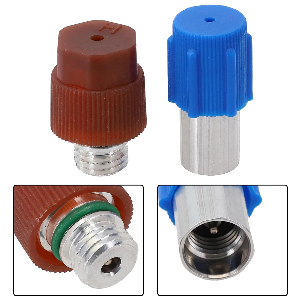 

2 шт. R134a РАЗЪЕМ ВОЗДУХА HD ND R134a ДЛЯ FORD Для OPEL Для SEAT Для SKODA 357820795J/357820795H Автомобильные аксессуары