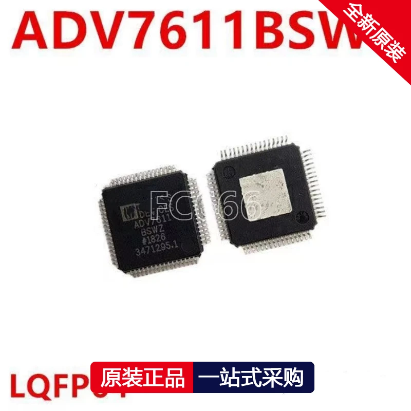 1PCS ADV7611BSWZ ADV7611 QFP64 Video processor IC chip