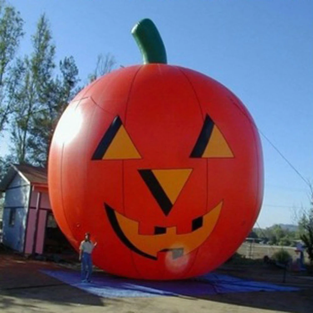 

wholesale Outdoor giant inflatable pumpkin halloween decoration for event promotional