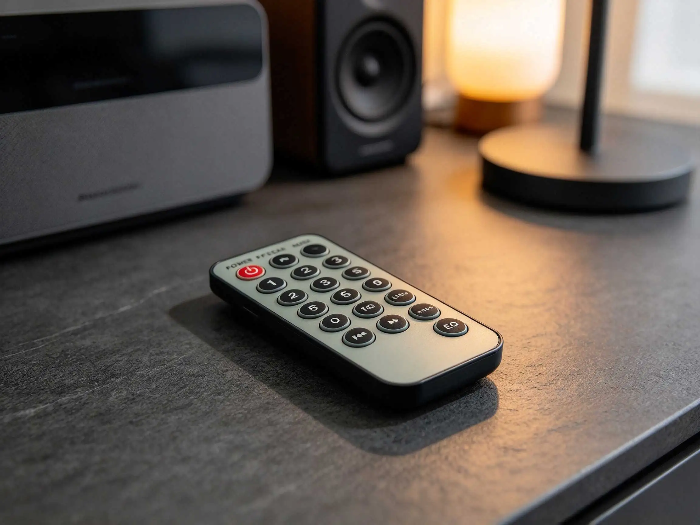 Remote Control For Amstrad AMS-DJ100 AMS-DJ300 & Gemsound BLASTER-GS204 & BBK BS03BT & Oryx BT-H09 Portable Wireless LED Speaker