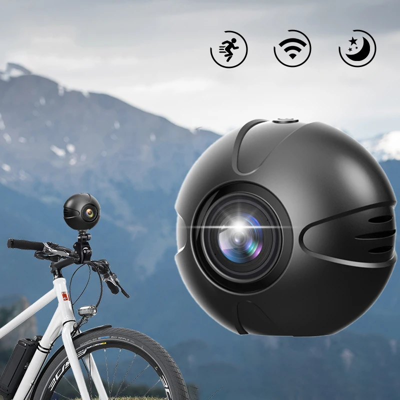 HD Video Camera Sports Camera wifi Orb Riding Recording Sports DV Camera