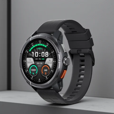HAYLOU Solar Ultra GPS Smartwatch 1.6” AMOLED Display 5ATM Waterproof Built-in GPS Bluetooth Phone Calls Sports Smart Watch