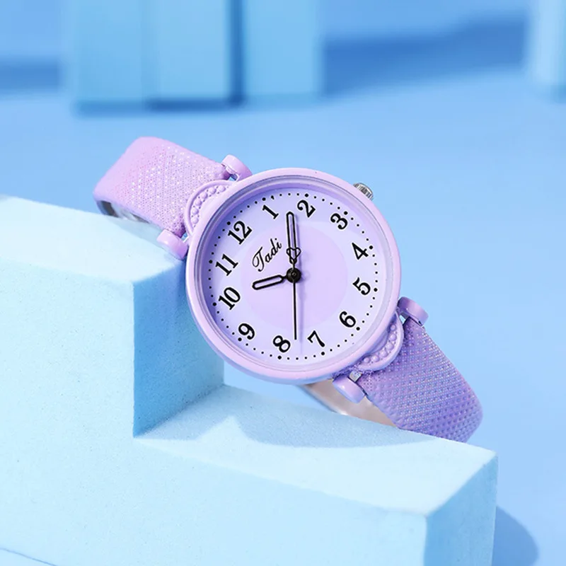 Women's Quartz Watches Niche Fresh Simple Ladies Watch Student Candy Colored Fashion Female Wristwatch For Daily School Wear