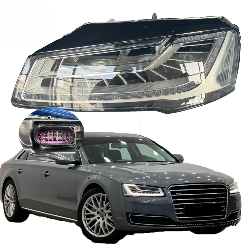 

Genuine Used Led Headlight forAudi A8 A8L D4 2014-2018Audi A8 Body Kit D3 Tail Light 2002-2010 Fifine High Quality