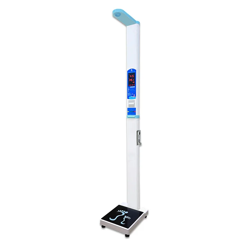 Scale For Adult BMI Ultrasonic Coin Operated 300kg Electronic Balance Smart Automatic Measuring Height And Weight Scale