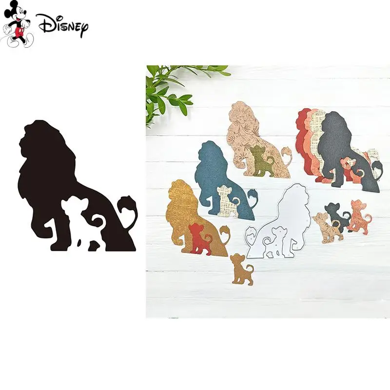 Disney Lion King Metal Cutting Dies Diecut For DIY Scrapbook Paper Cards Making Decorative Craft Diecut New Arrival 2022