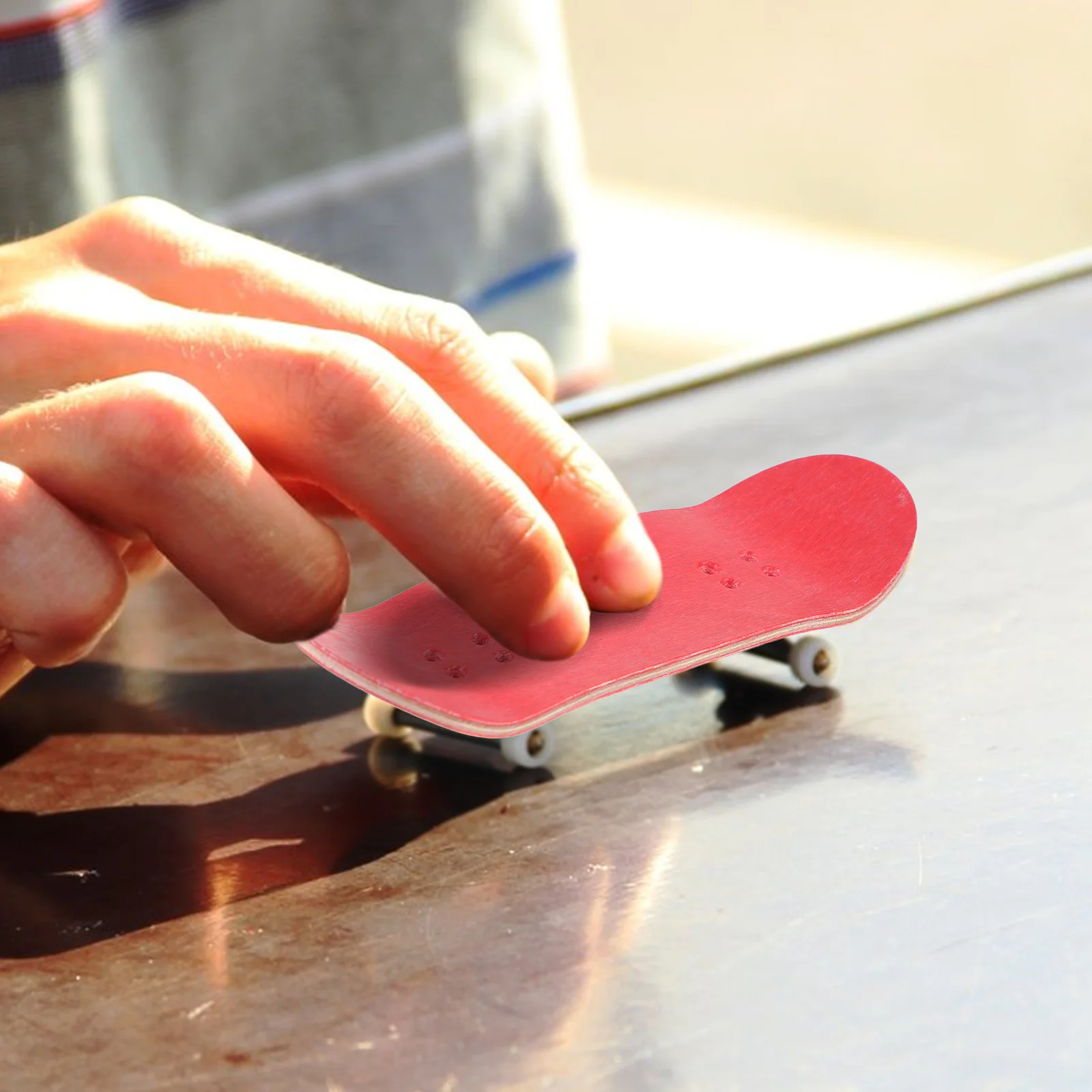 แผ่นรองเปลี่ยนสำหรับฟิงเกอร์บอร์ด มินิสเก็ตบอร์ดไม้ ทนทาน แข็งแรง อะไหล่สำหรับฟิงเกอร์สเก็ตบอร์ด สำหรับเด็กฝึกการเล่นฟิงเกอร์บอร์ด