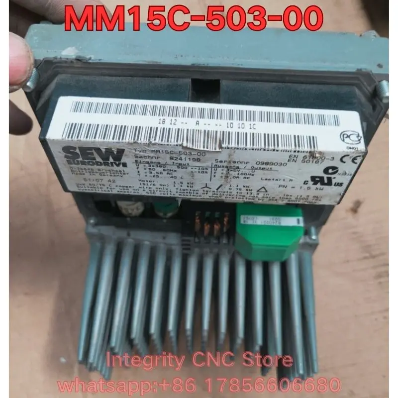 Second-hand MM15C-503-00 inverter function test is normal
