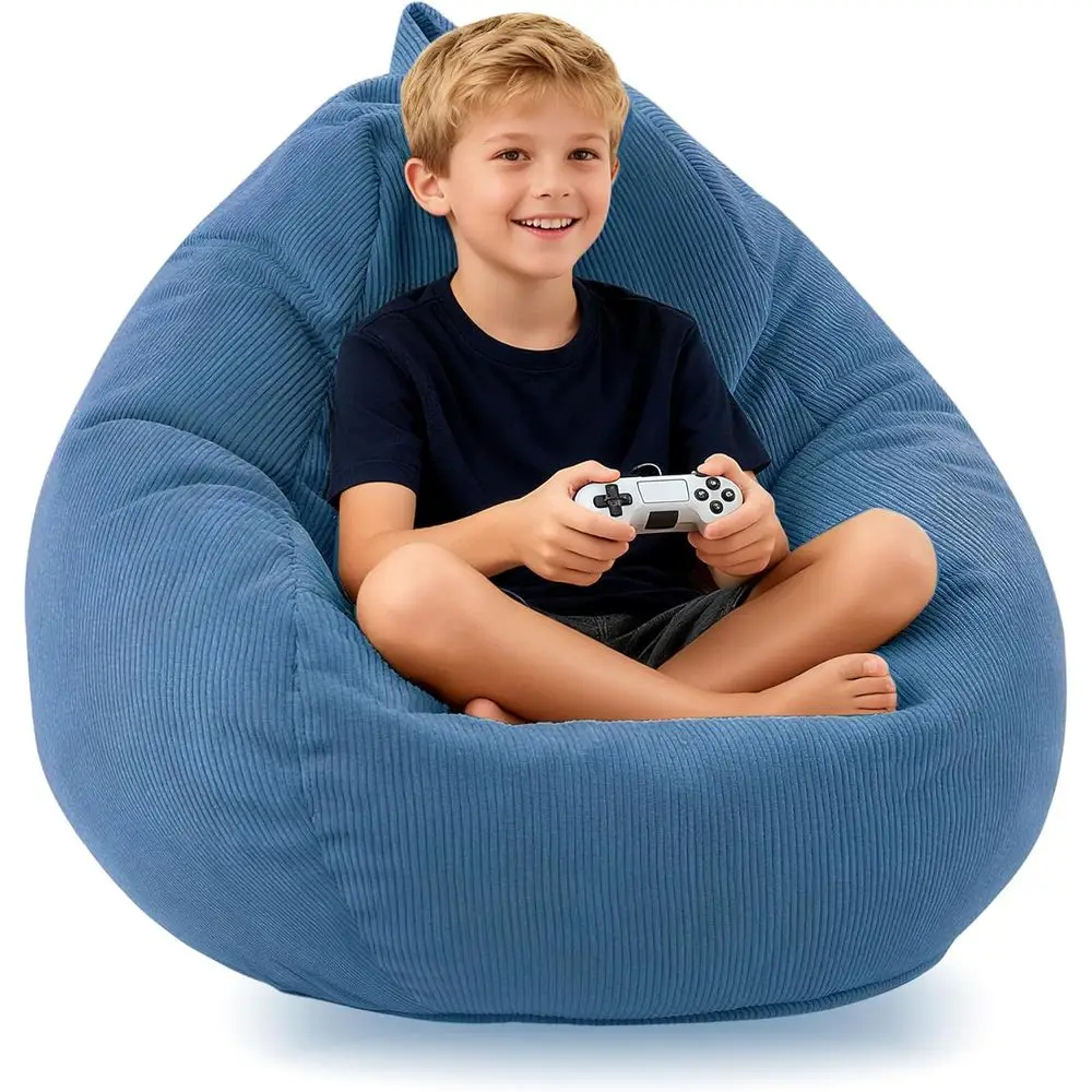 Bean Bag Chair Memory oam Bean Bag Chairs or Kids/Teens with illing Round Kids Bean Bag Chair or Living Room Bedroom College Dor
