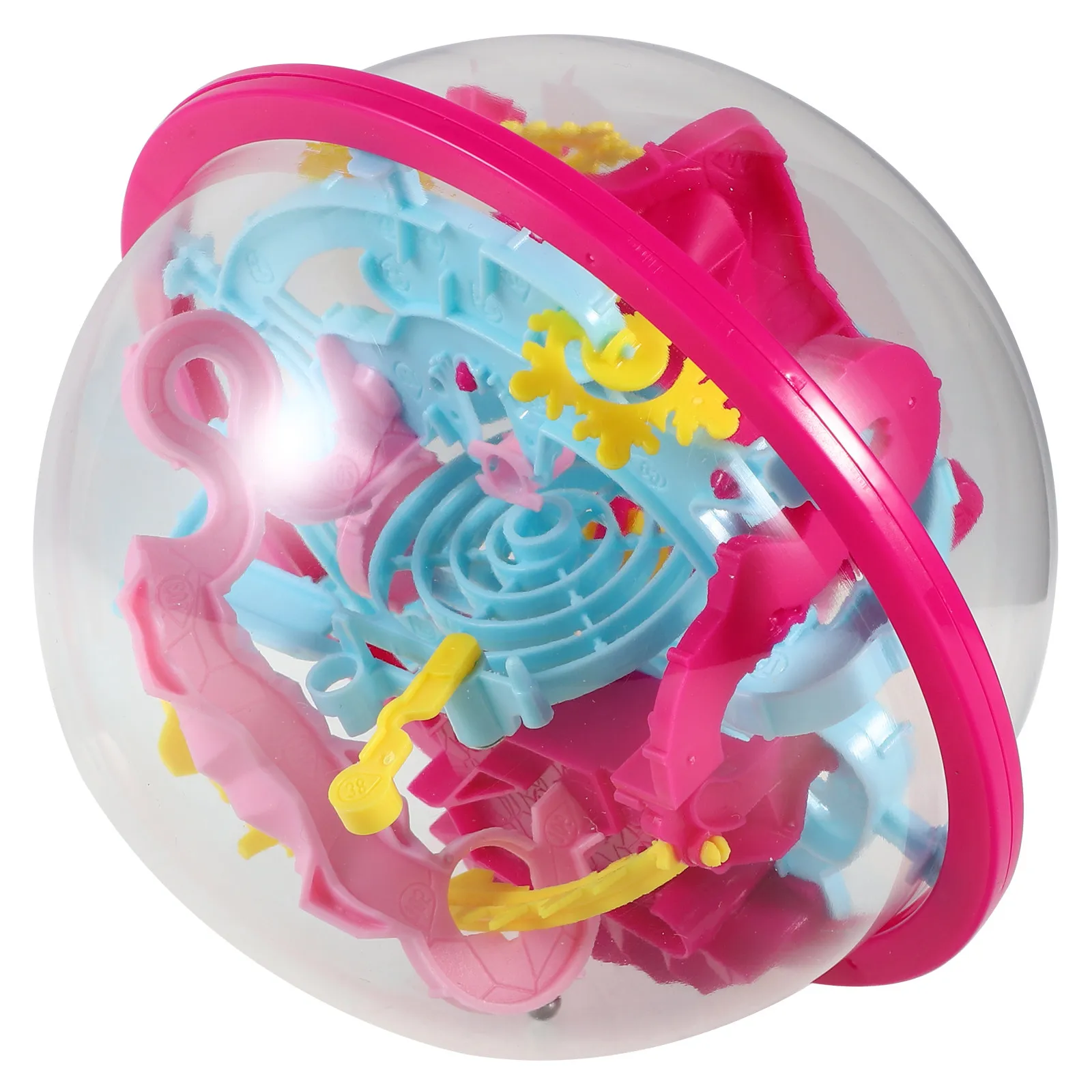 3D Maze Ball Interactive Puzzle Sphere Challenge Game Creative Intelligence Development Learning Gear Fun Maze Brain Teaser