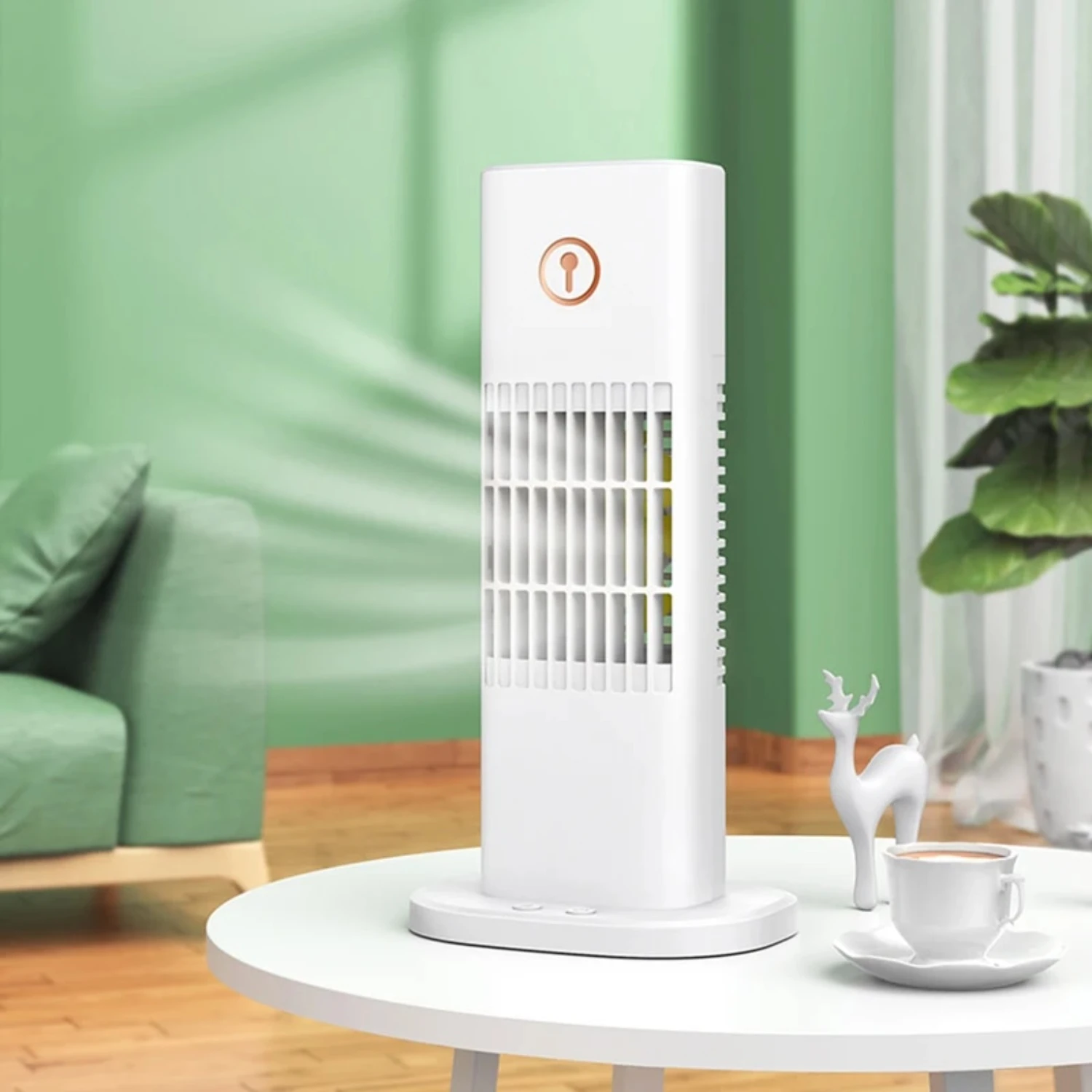 

NEW Efficient, compact, and portable mini USB water spray air conditioning fan - stay cool all day long. Stay comfortable and be